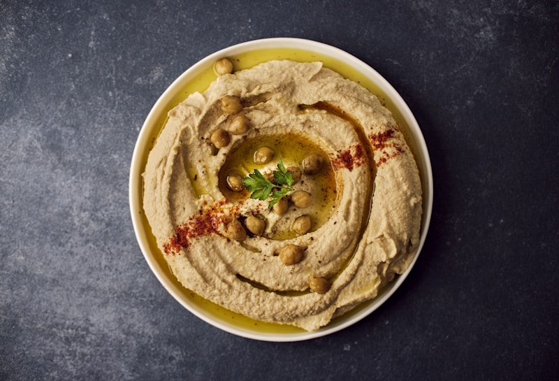 Hummus con verdurine
