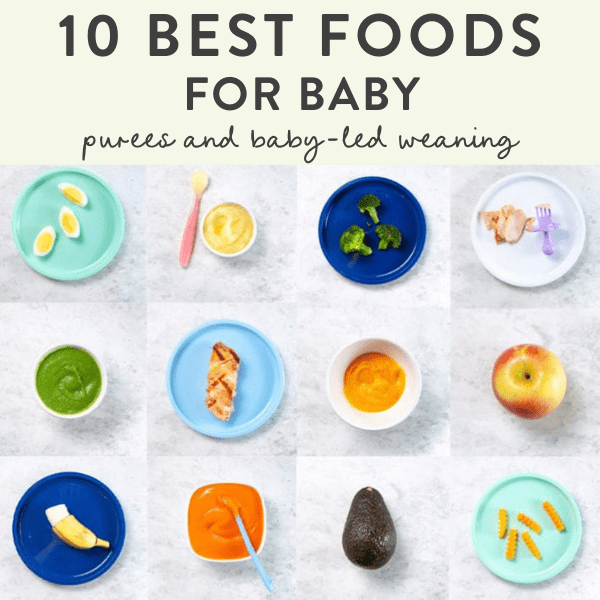 I migliori primi alimenti per bambini (purea e BLW)