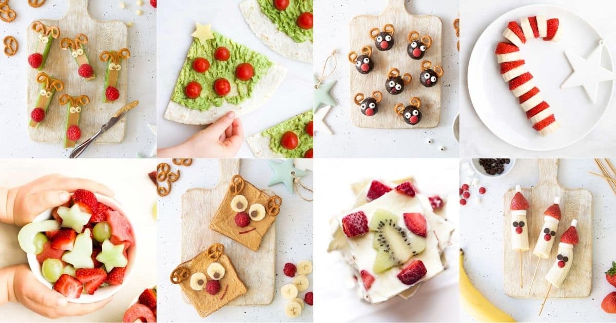 22 Fun & Healthy Christmas Snacks for Kids to Make and Enjoy
