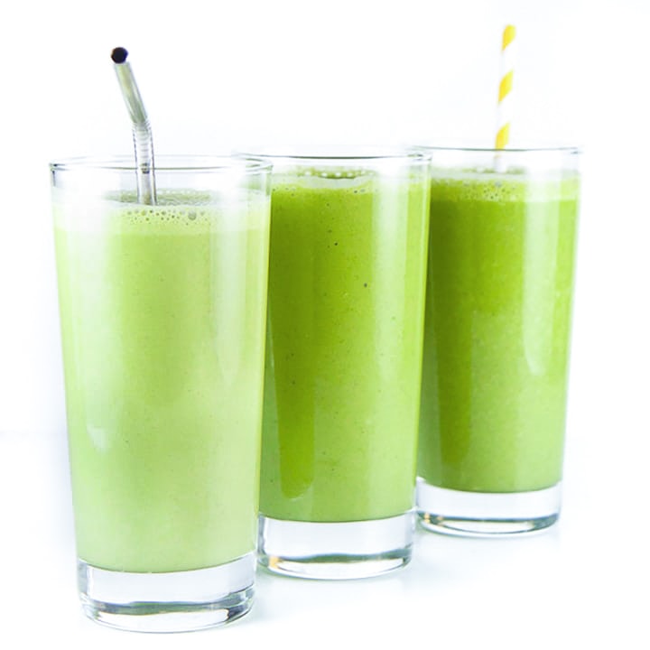 3 frullati verdi per neonati e bambini (confezioni da congelatore)