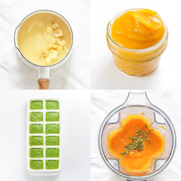 36 ricette di alimenti per bambini fatti in casa (6+ mesi)