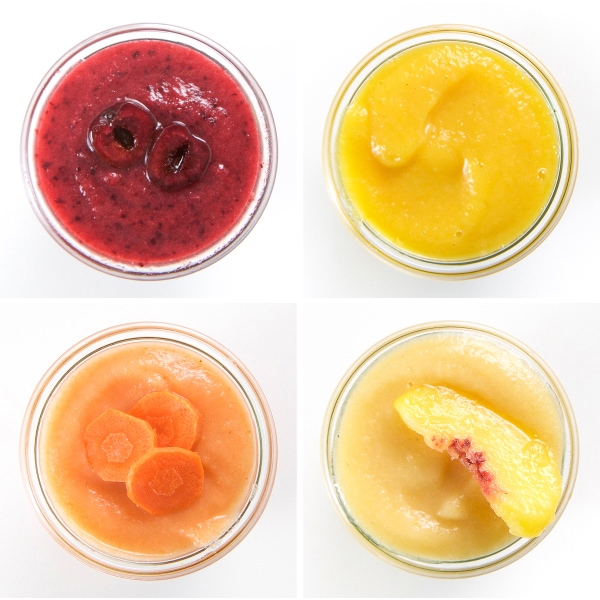 8 combinazioni di salsa di mele da 5 minuti per bambini piccoli + ragazzi