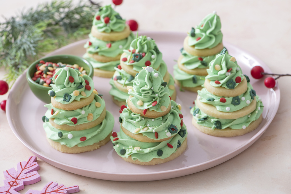 Alberi di biscotti di zucchero