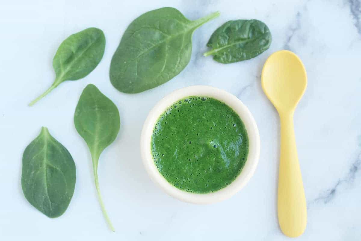 Alimenti per bambini con spinaci (così facili e ricchi di ferro!)
