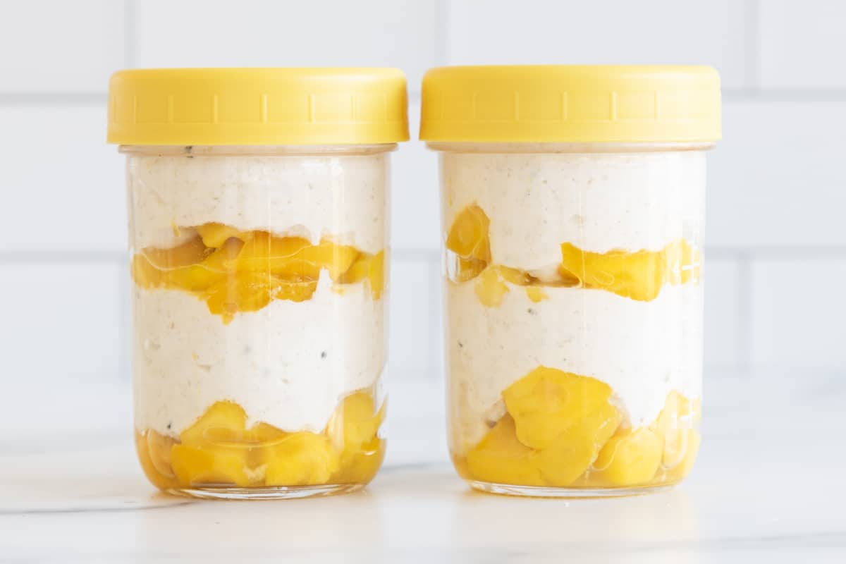 Avena notturna al mango
