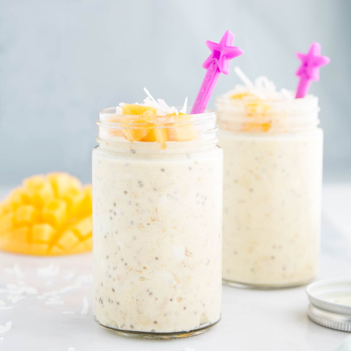 Avena notturna al mango