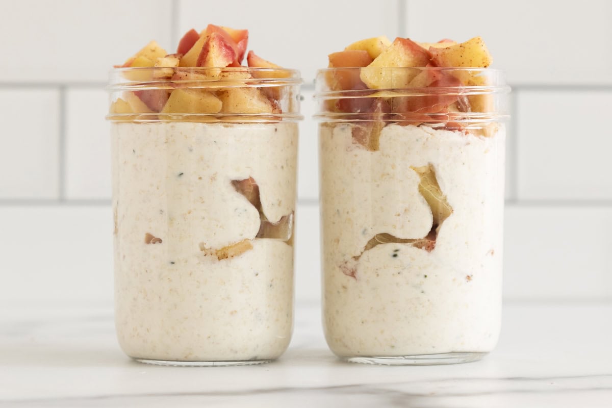 Avena notturna con mele