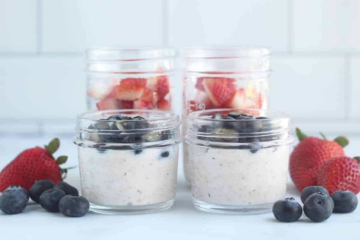 Avena notturna con yogurt (da condividere con i bambini)
