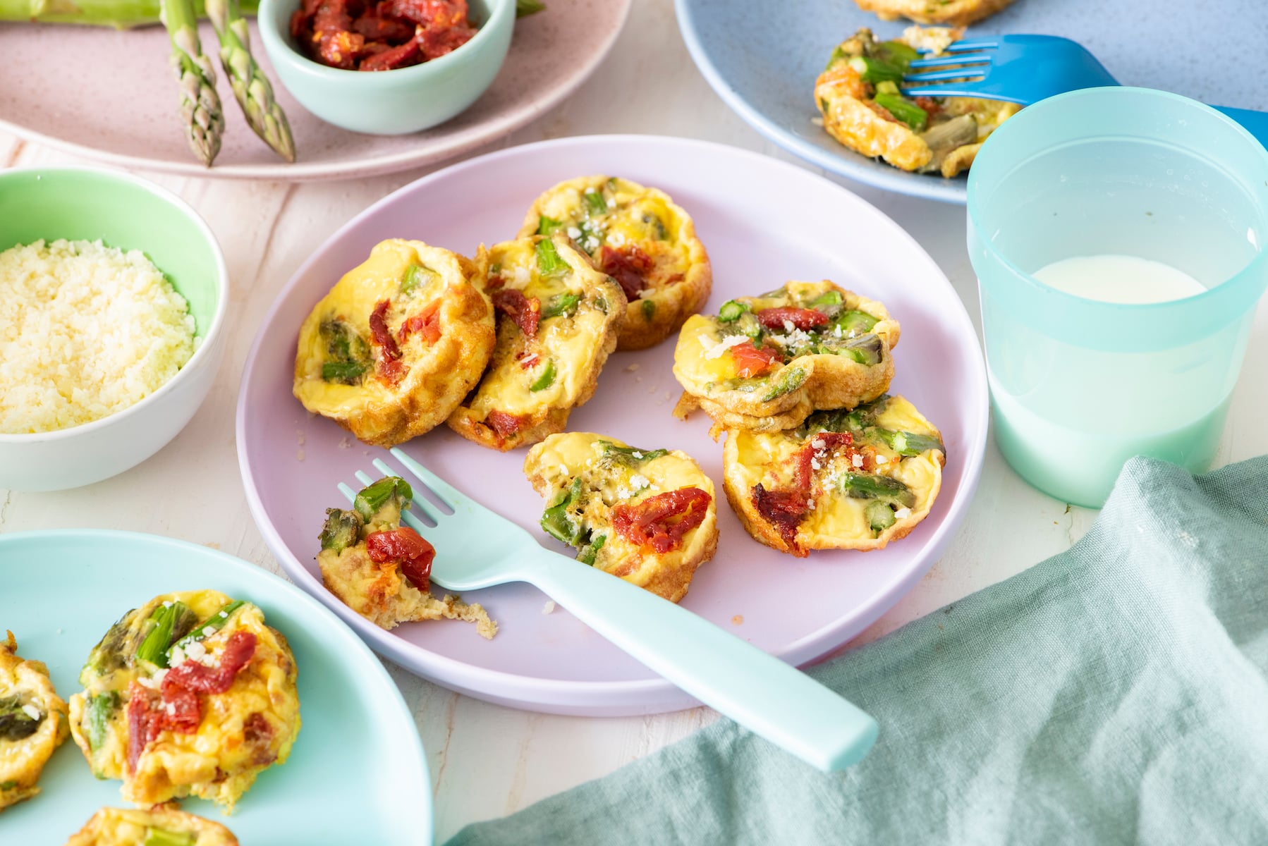 Frittatine per bambini (Egg Bites)