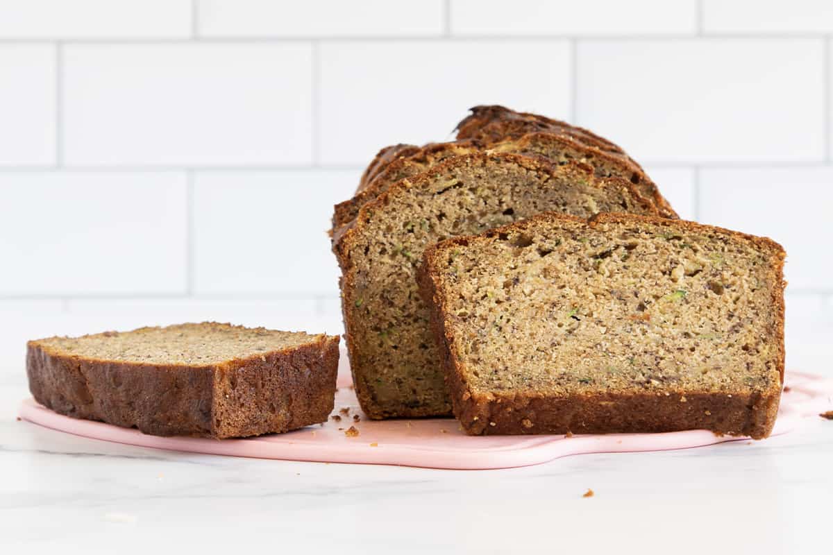 Banana Bread alle Zucchine (a Basso Contenuto di Zuccheri)