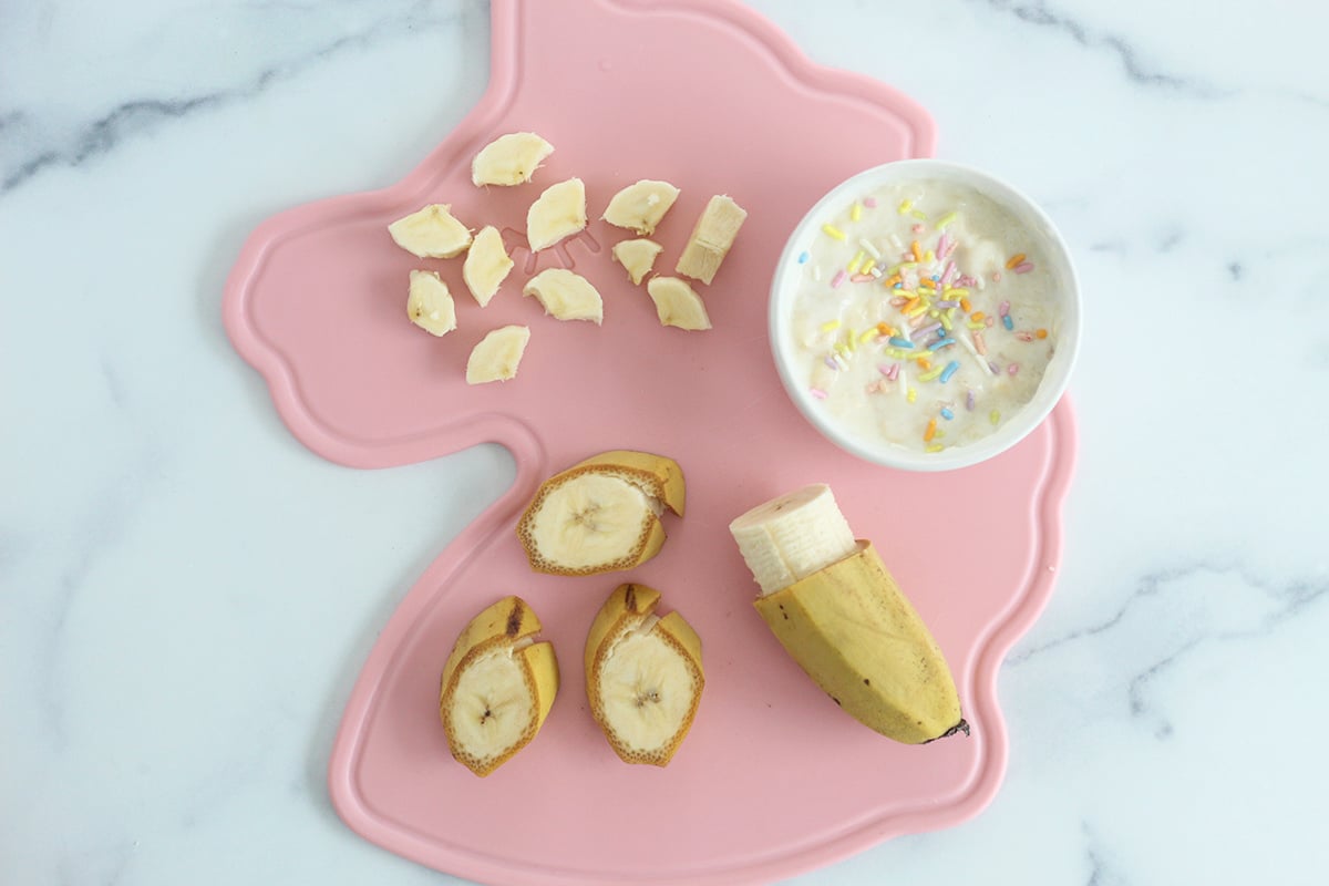 Banane per bambini (purea, BLW, finger food)