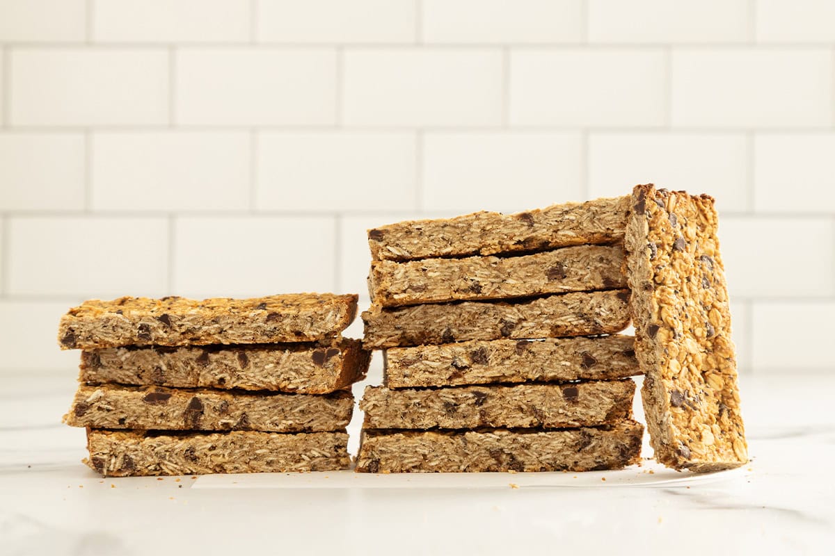 Barrette di muesli al burro di arachidi