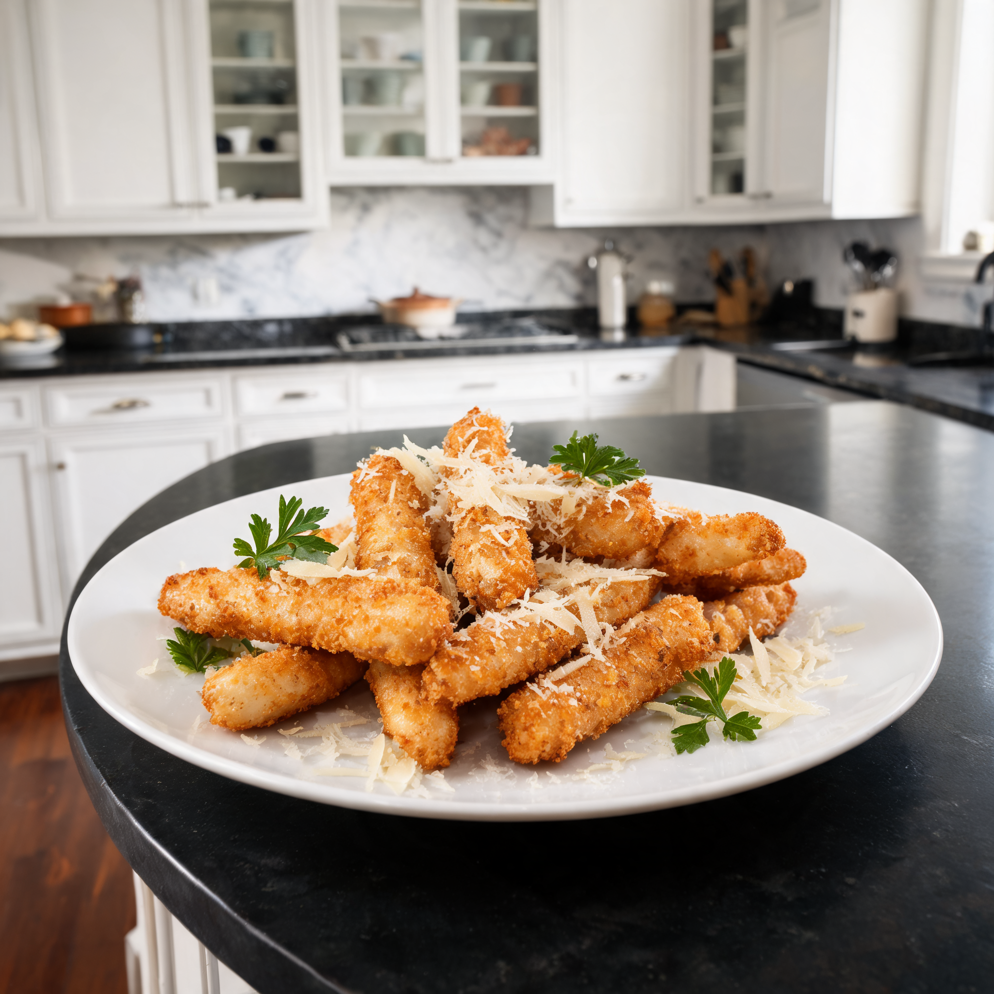 Bastoncini di Pollo Croccanti al Parmigiano - Ricetta Light