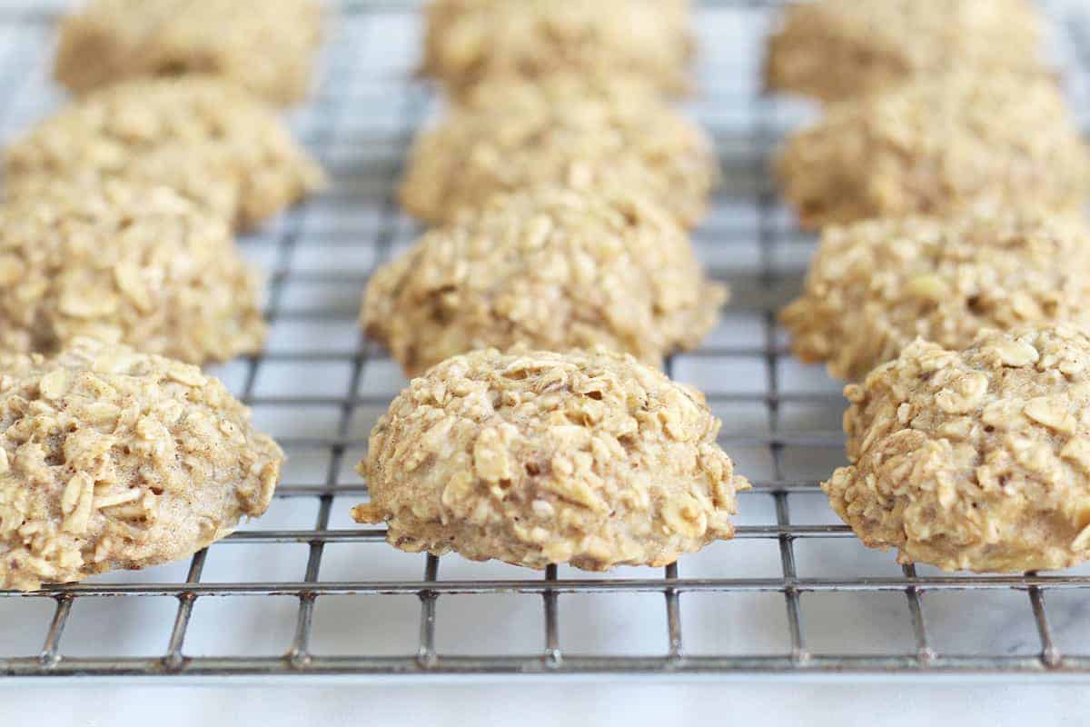Biscotti salutari alla banana (senza zucchero e buonissimi!)