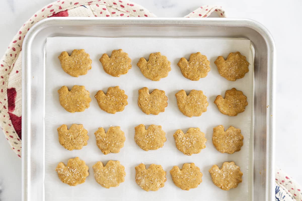 Biscotti speziati del Ringraziamento