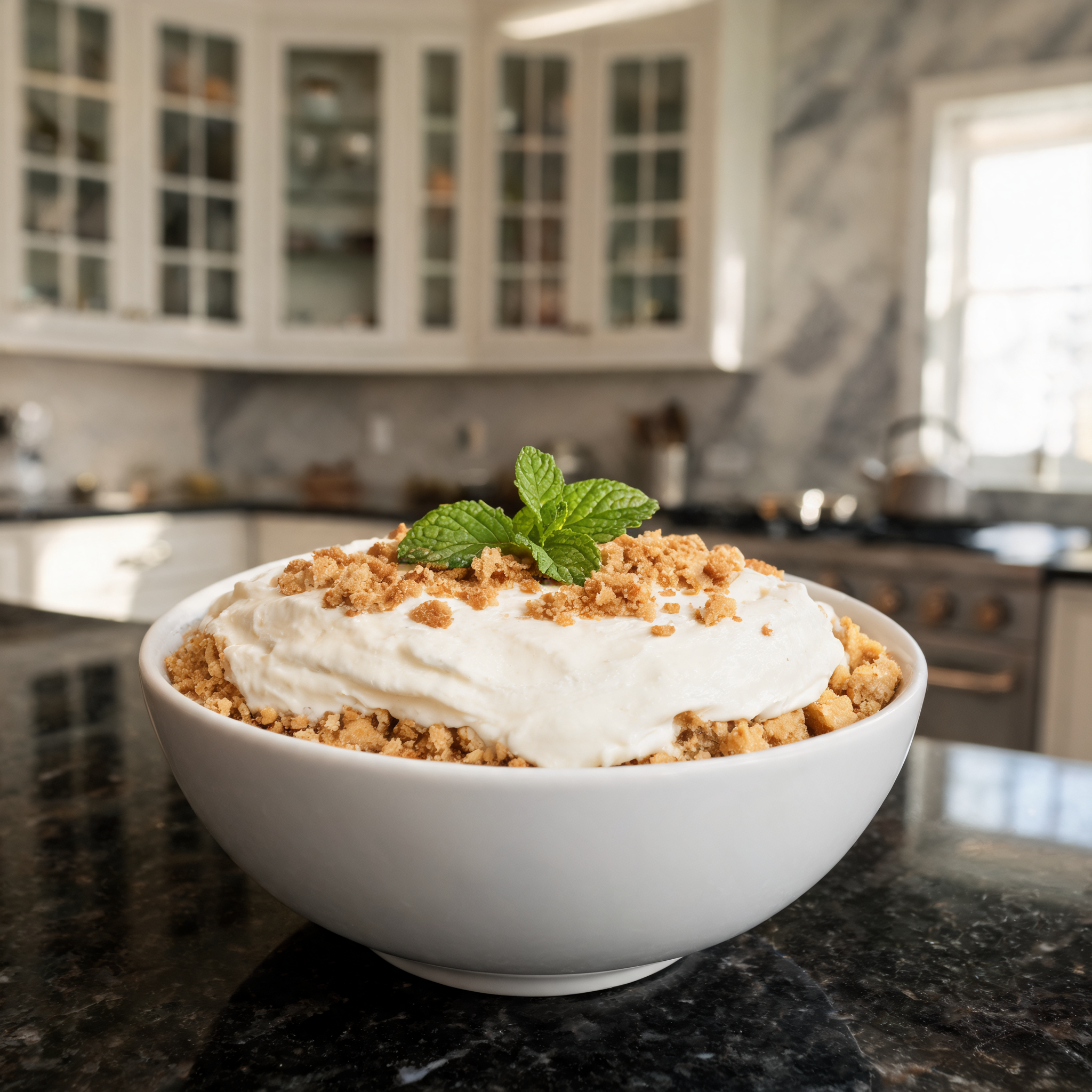 Yogurt Goloso al Biscotto - Ricetta Senza Forno