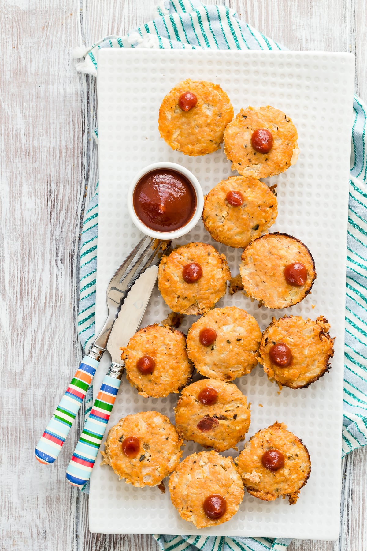Bocconcini Di Polpettone Di Pollo Alla Parmigiana