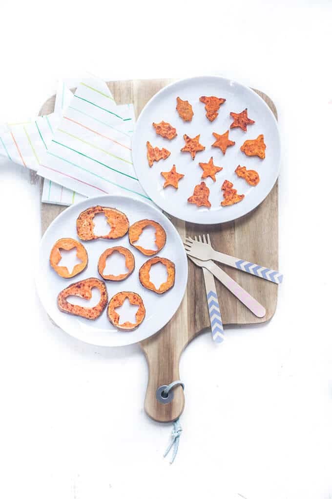 Bocconcini natalizi di patate dolci: snack natalizi salutari per bambini
