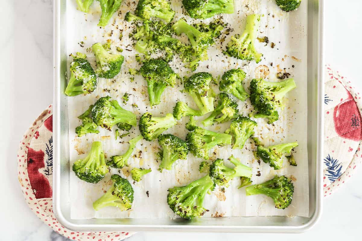 Broccoli congelati arrostiti