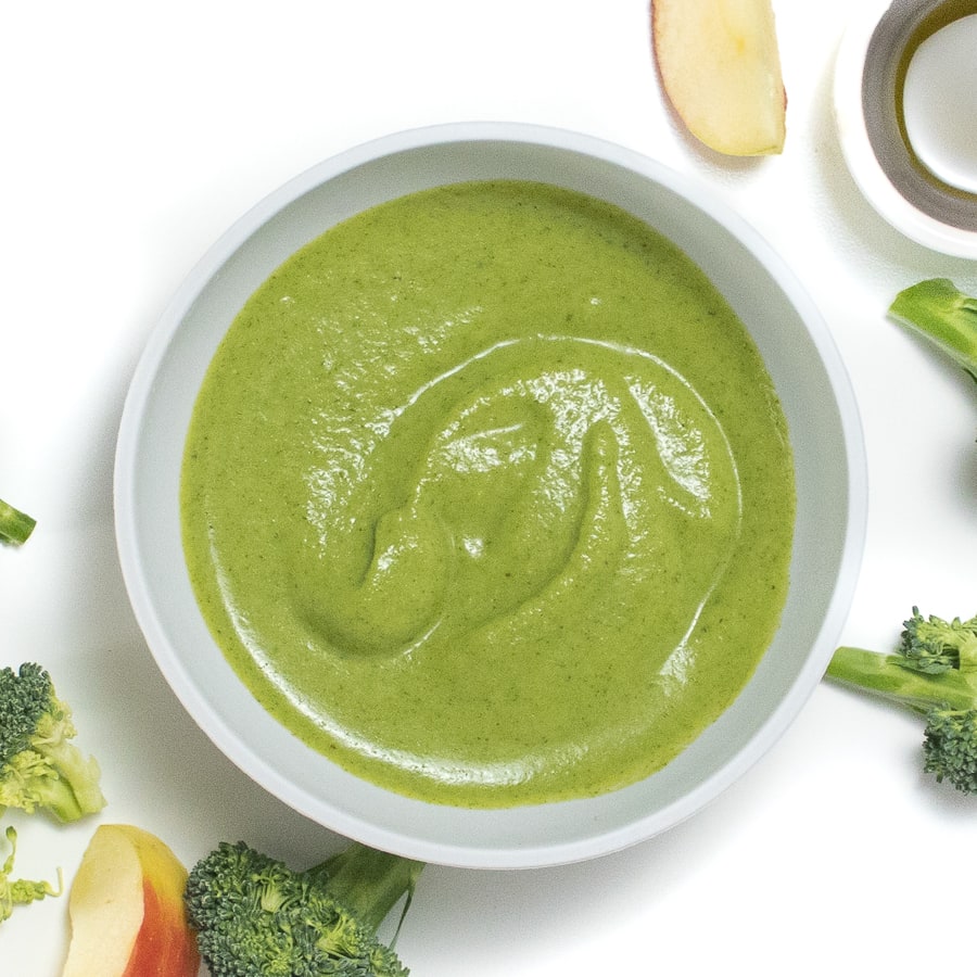 La migliore purea di broccoli per bambini (fase uno)