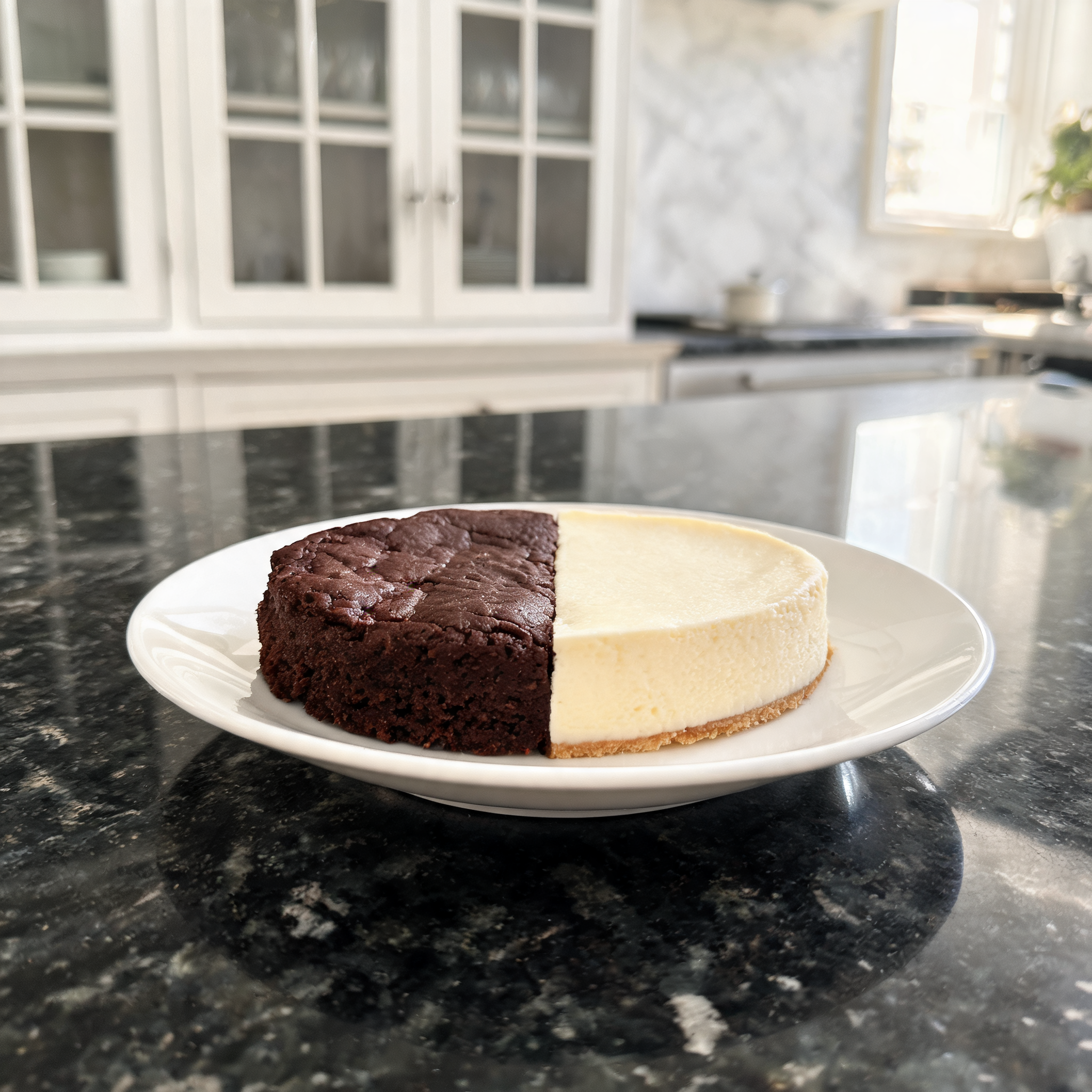 Dolcetto Bicolore: Brownie e Cheesecake per Piccoli Chef