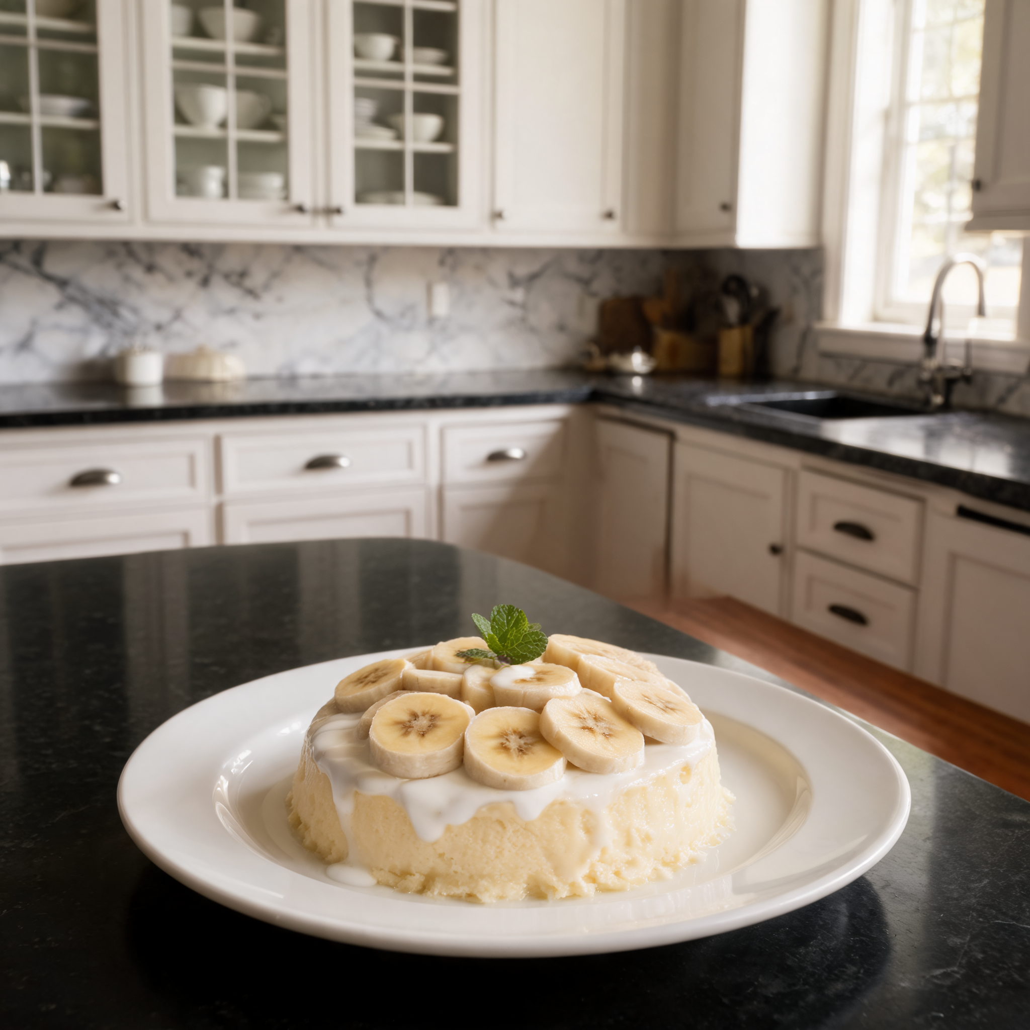 Budino Banana e Yogurt Soffice da Piccolo Chef