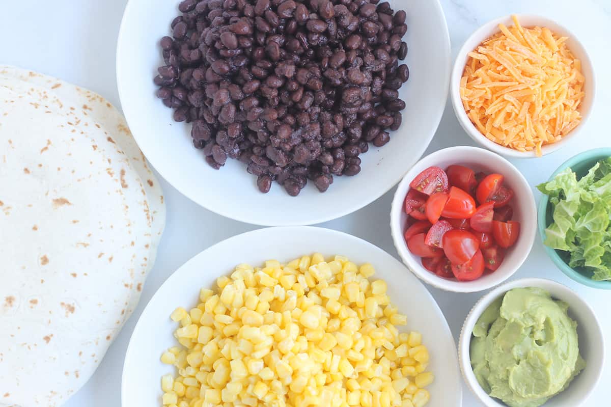 Buffet di tacos facile