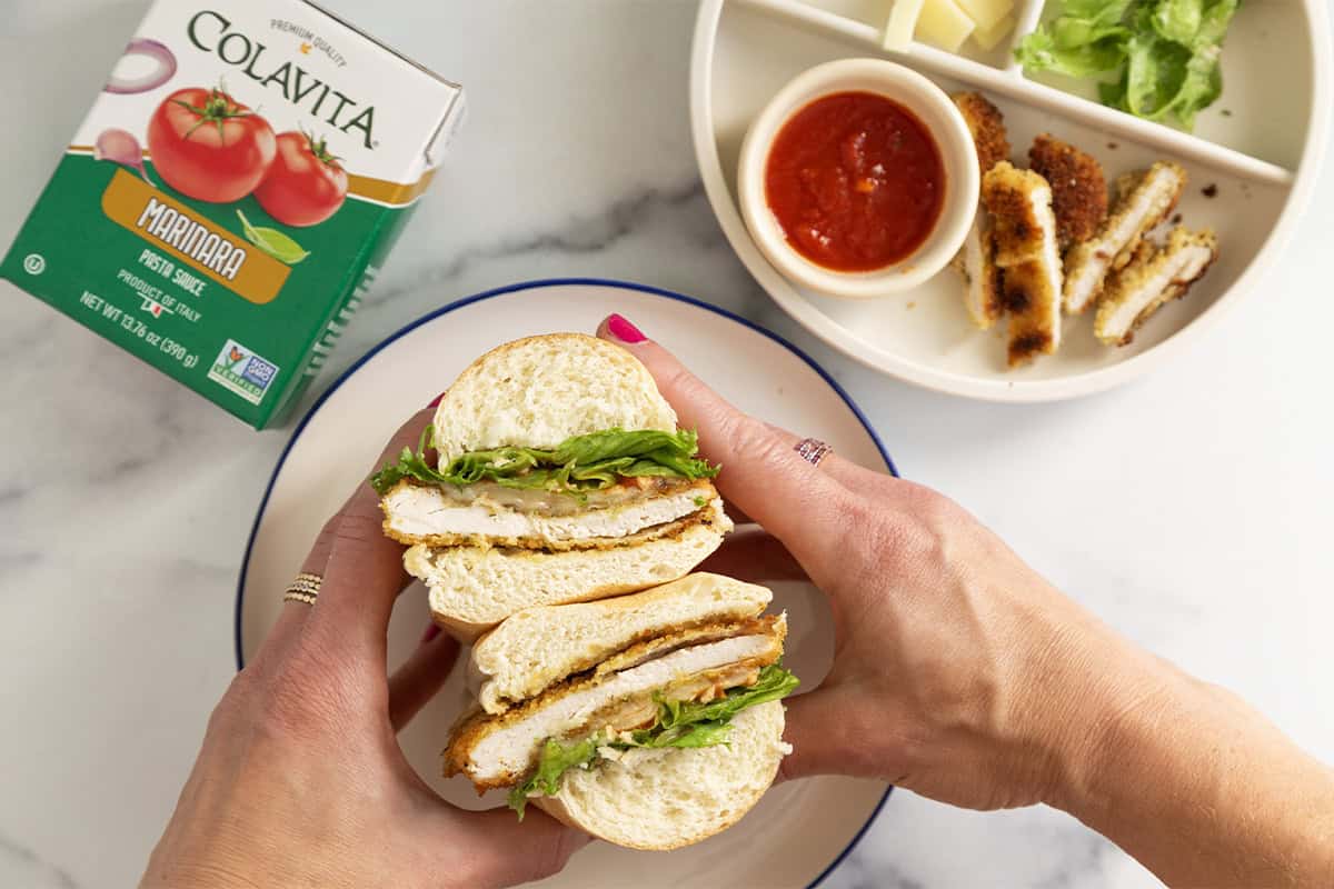 Buono come un panino con cotoletta di pollo di un ristorante italiano, a casa tua a metà prezzo