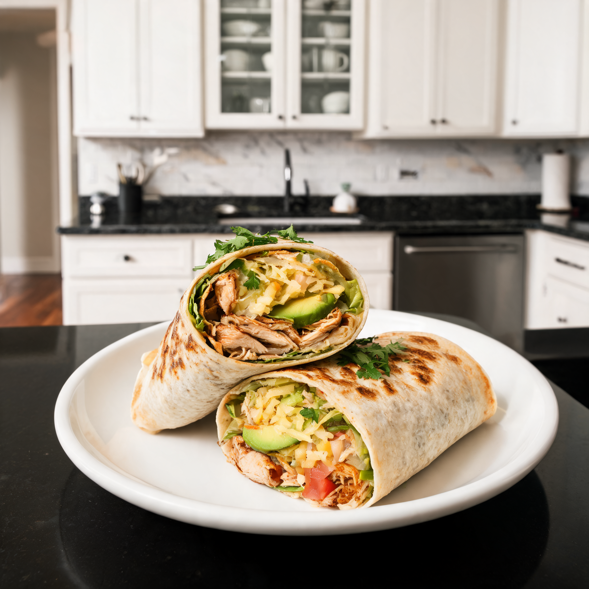 Burritos al Pollo al Burro - Ricetta Proteica da Preparare in Anticipo