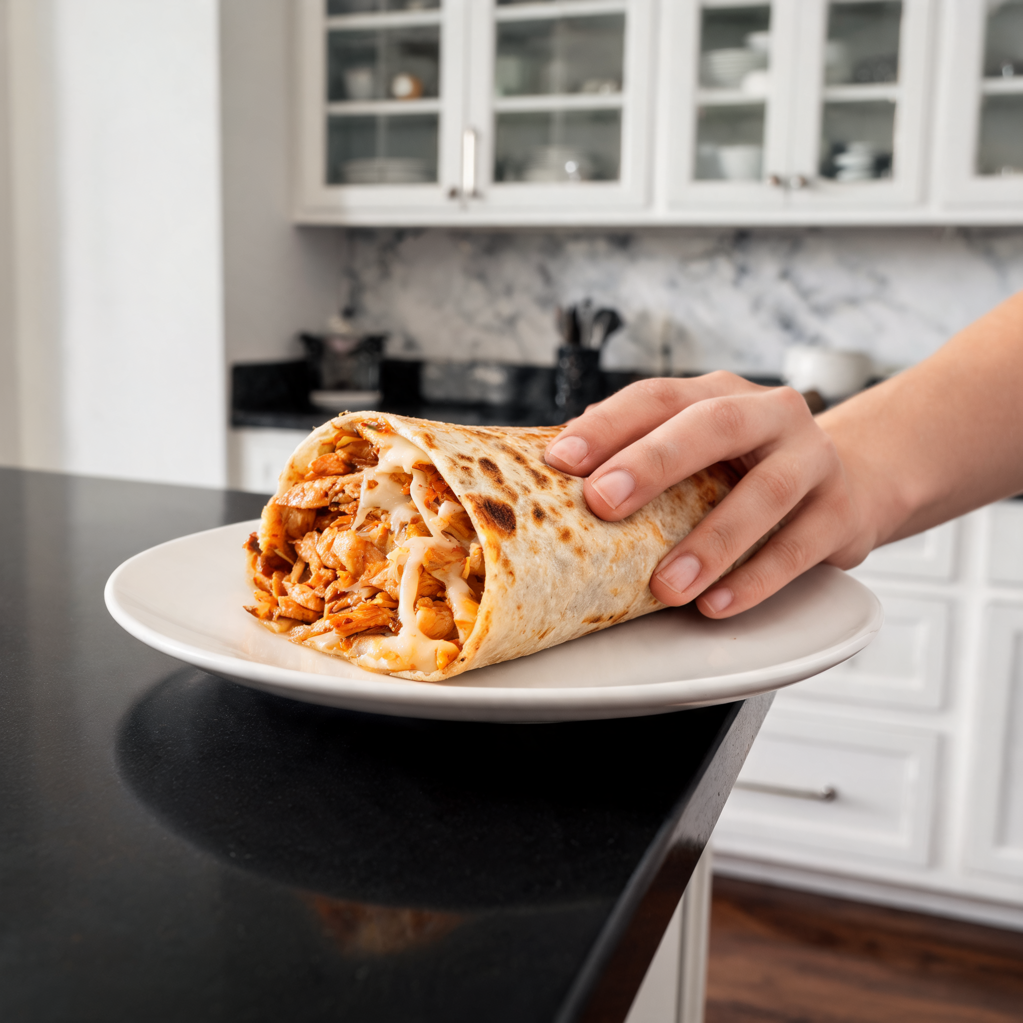 Burritos al Pollo Piccante e Formaggio - La Ricetta Proteica Perfetta