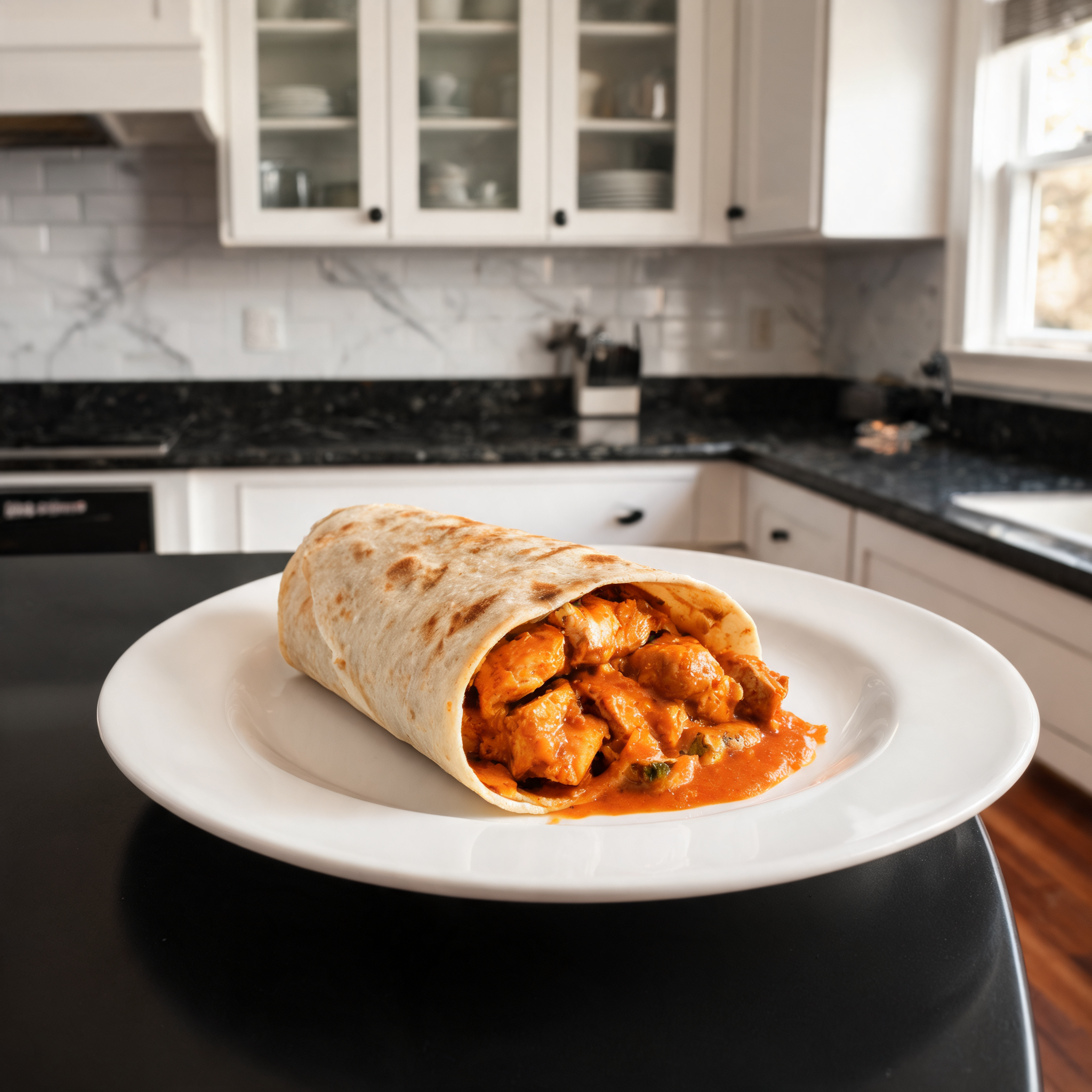 Burritos al Pollo Tikka Masala - Proteici e Leggeri