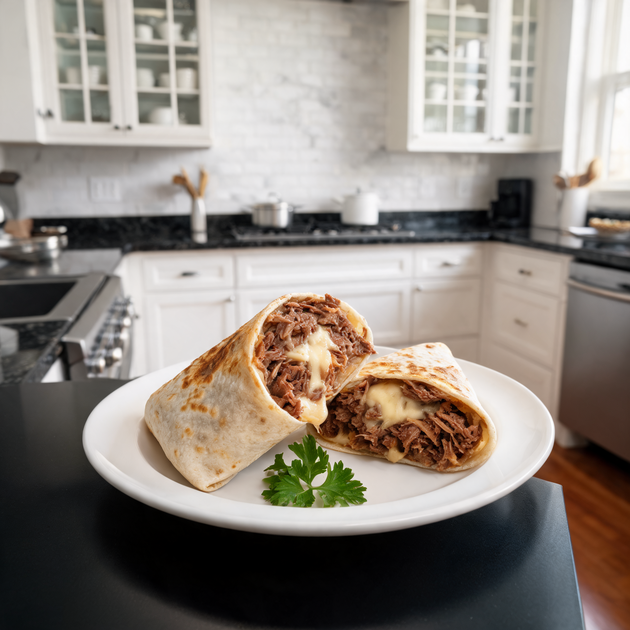 Burritos di Manzo e Formaggio - Proteici e Leggeri