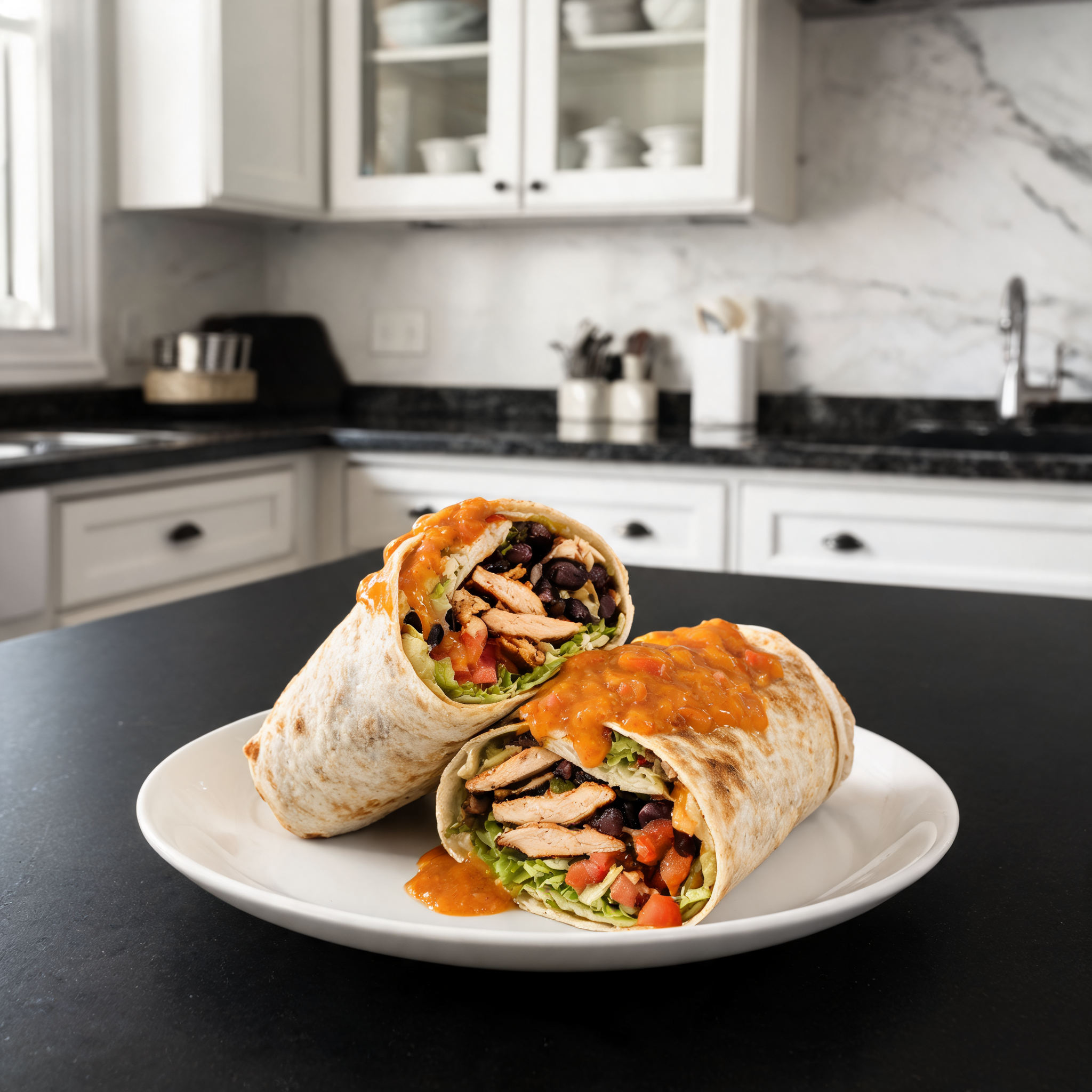 Burritos Mega Proteine con Salsa Nacho Fusa
