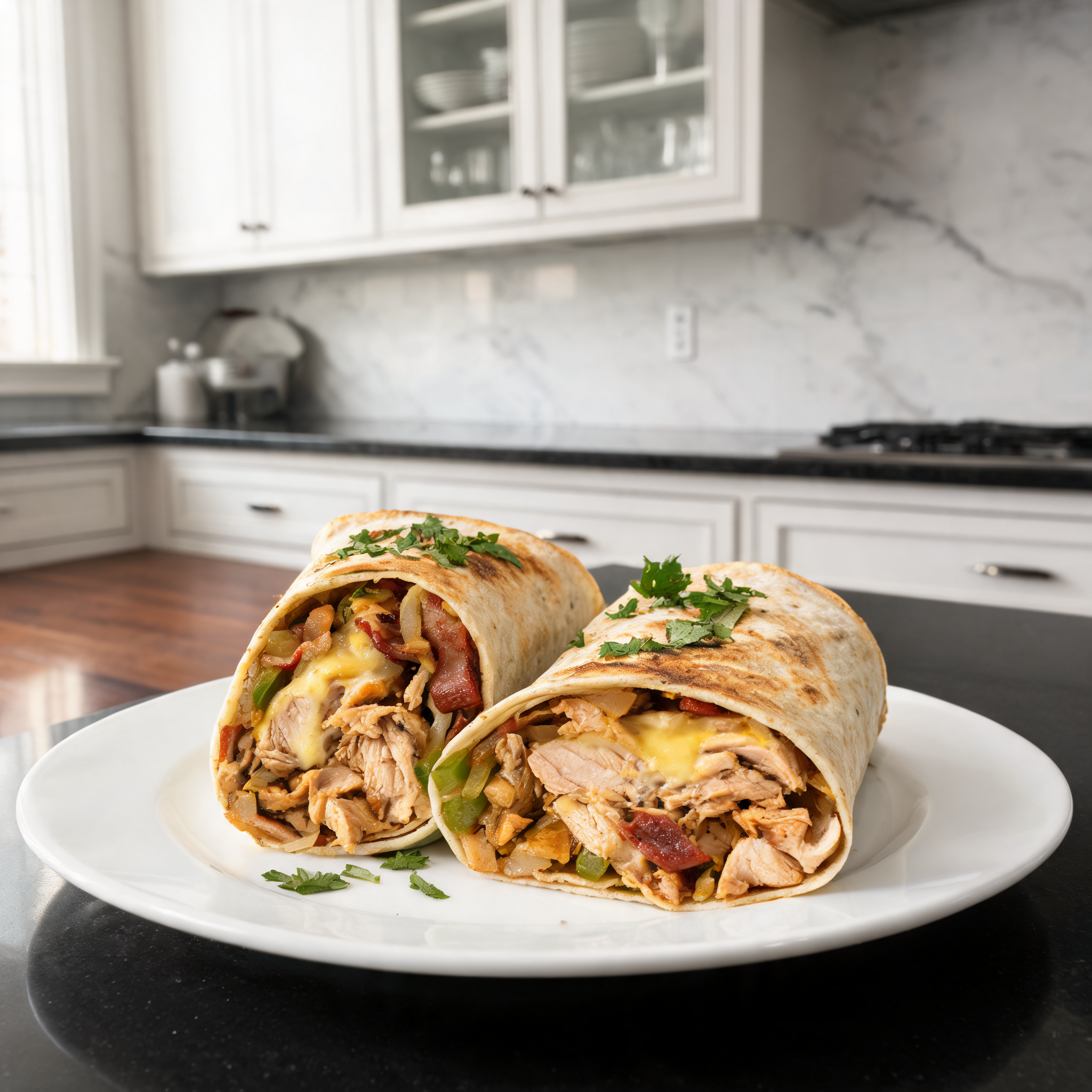Burritos Proteici al Pollo e Bacon - La Bomba da Palestra