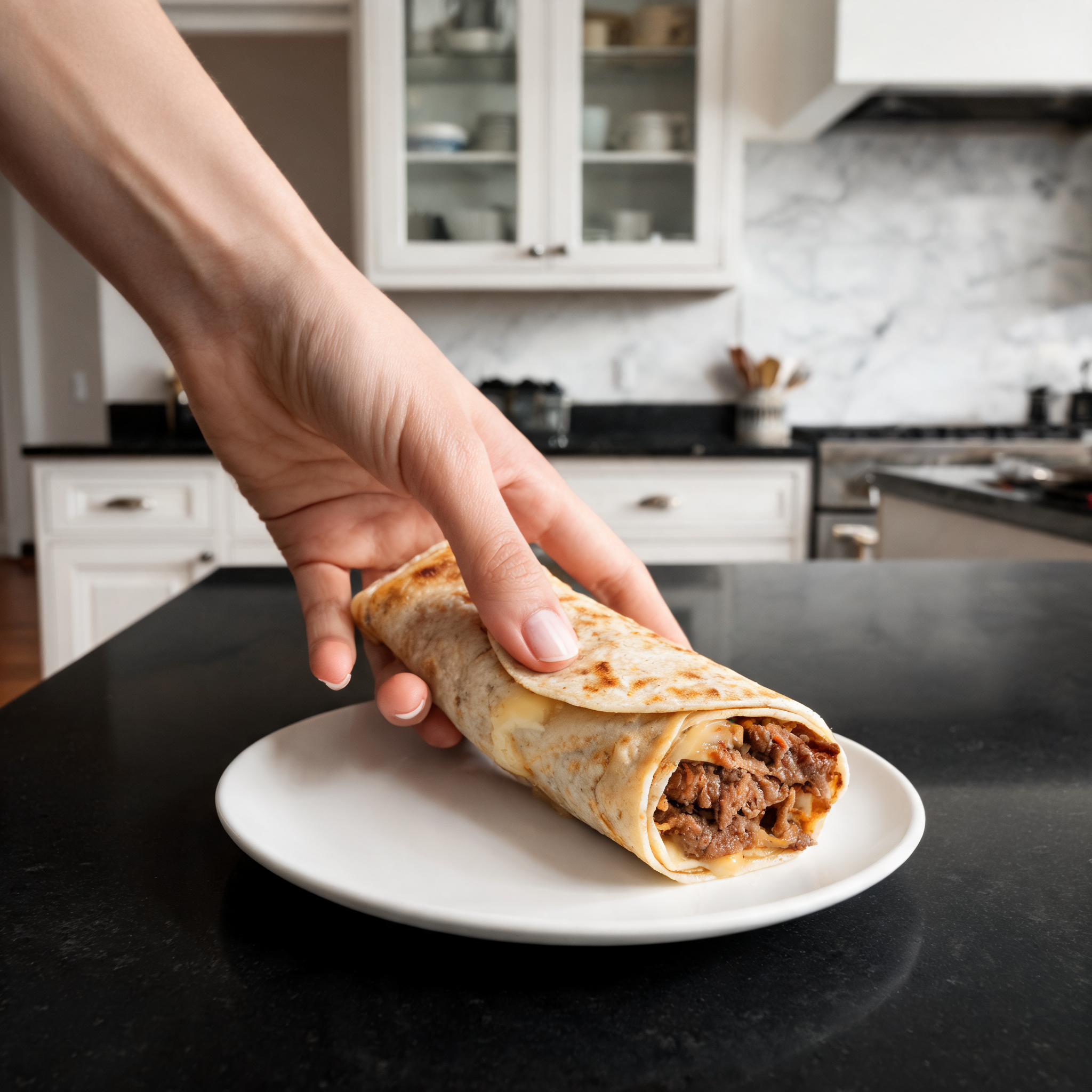 Burritos Proteici con Manzo e Formaggio - Perfetti per il Meal Prep