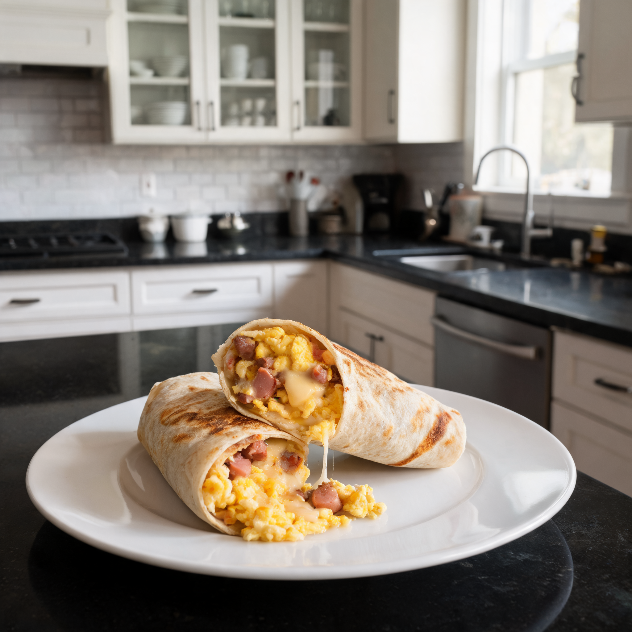 Burritos Proteici Esplosivi per la Colazione