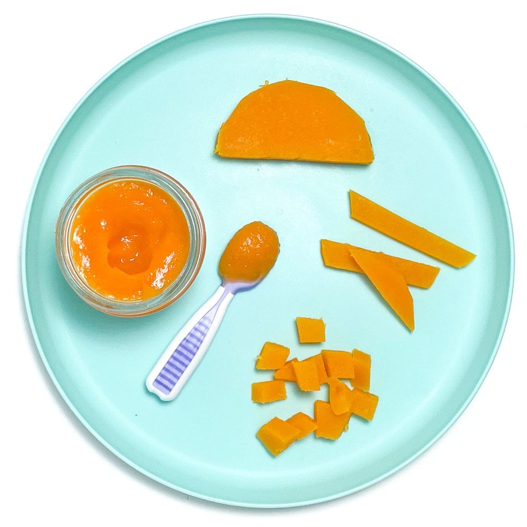 Zucca Butternut per lo svezzamento guidato dal bambino (6+ mesi)