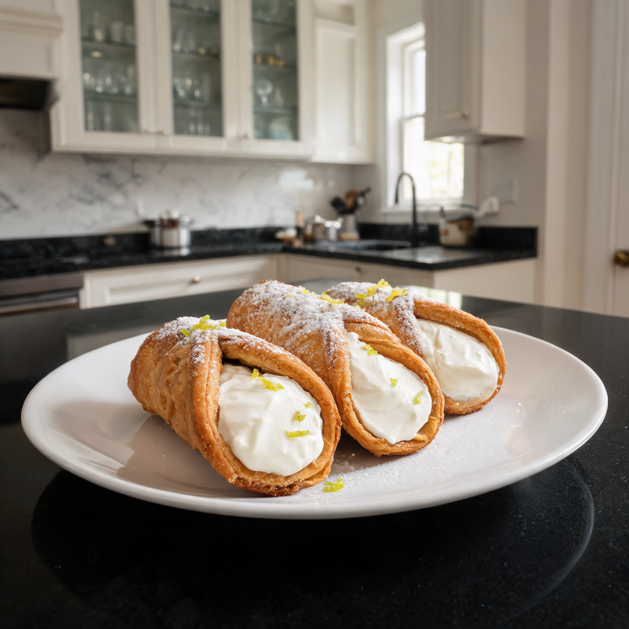 Cannoli Dolci allo Yogurt: Gusci Croccanti Fatti in Casa