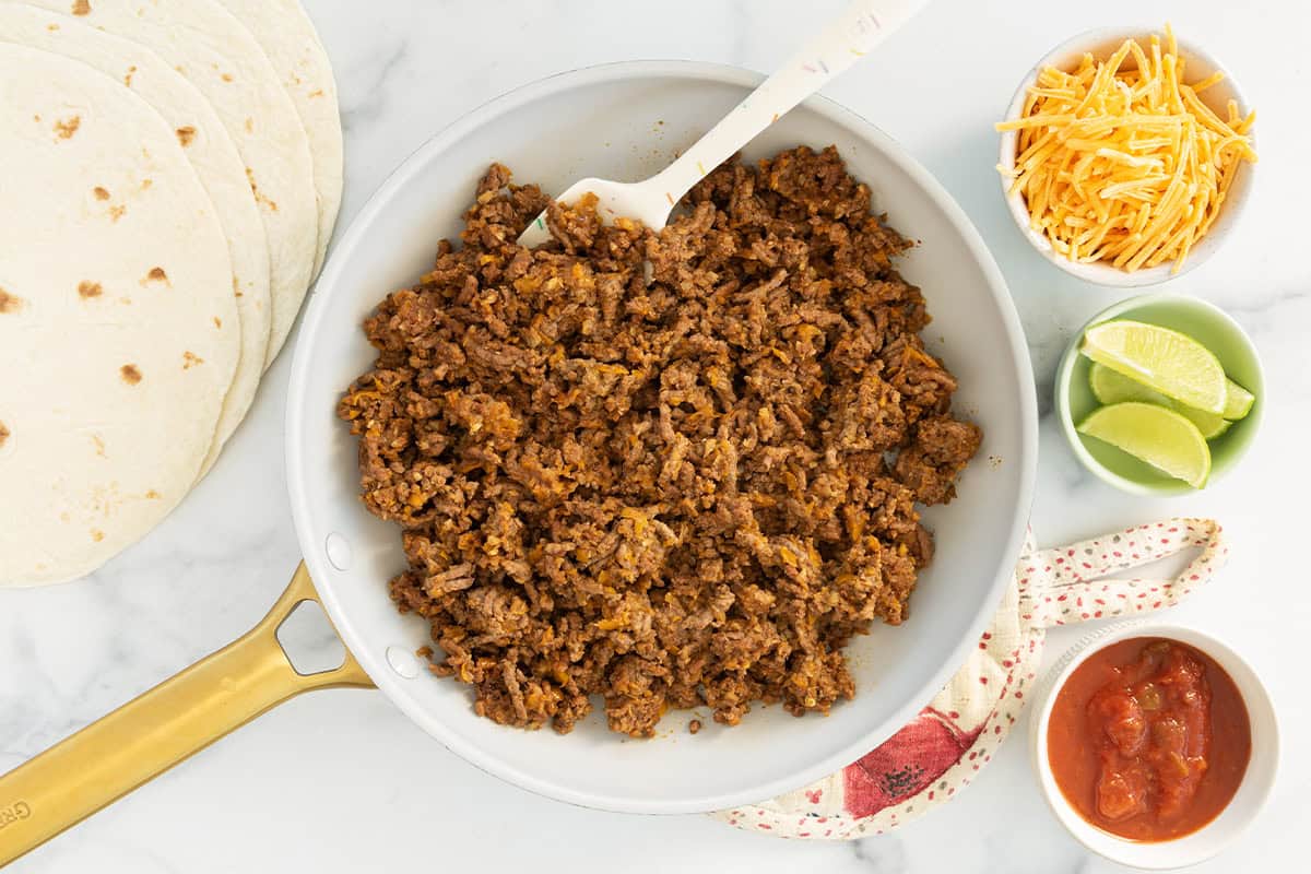 Carne di tacos facile