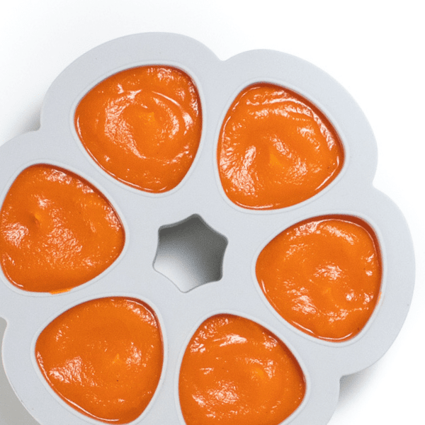 Purea di alimenti per bambini alla carota ridicolmente buona (fase uno)
