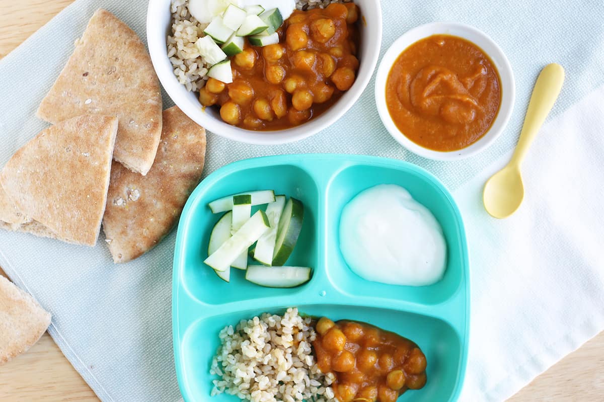 Ceci istantanei in stile Chana Masala