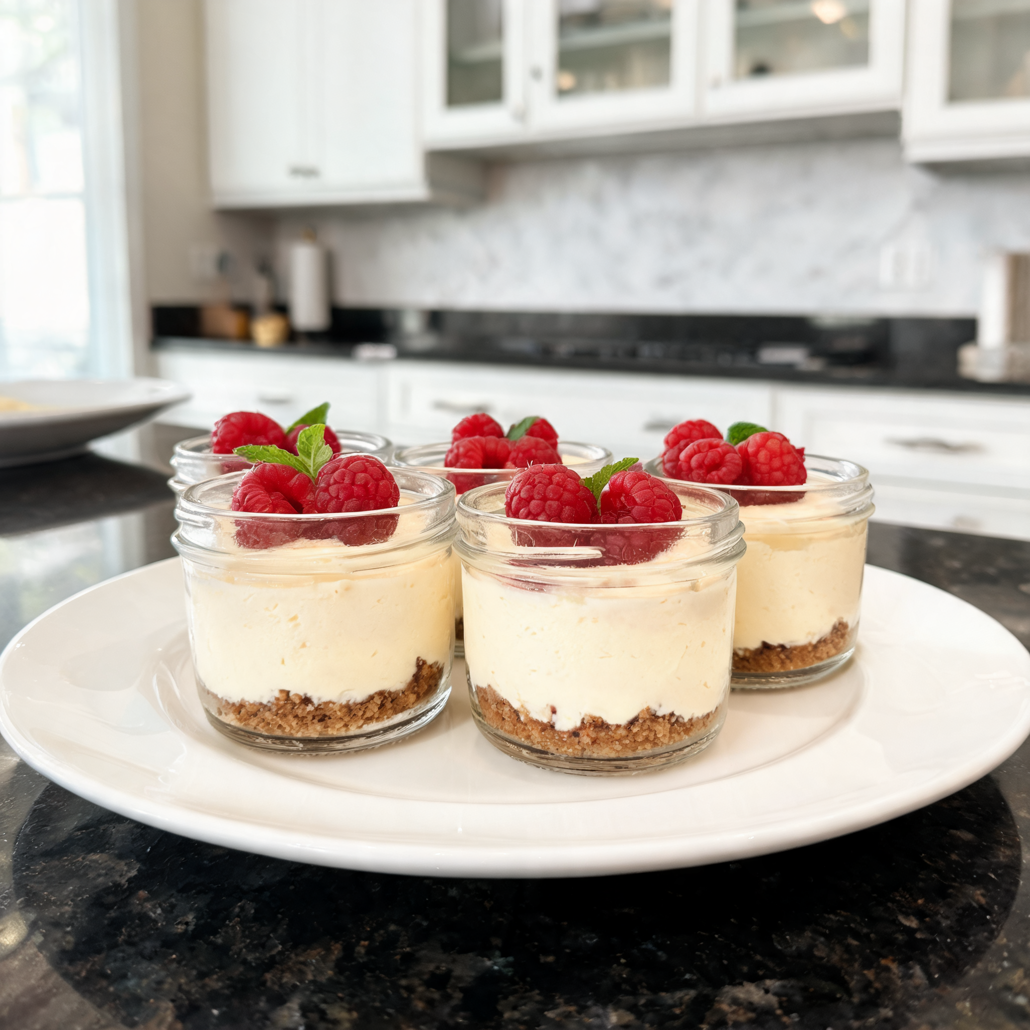 Cheesecake Proteica Senza Forno - Mini Vasetto Goloso