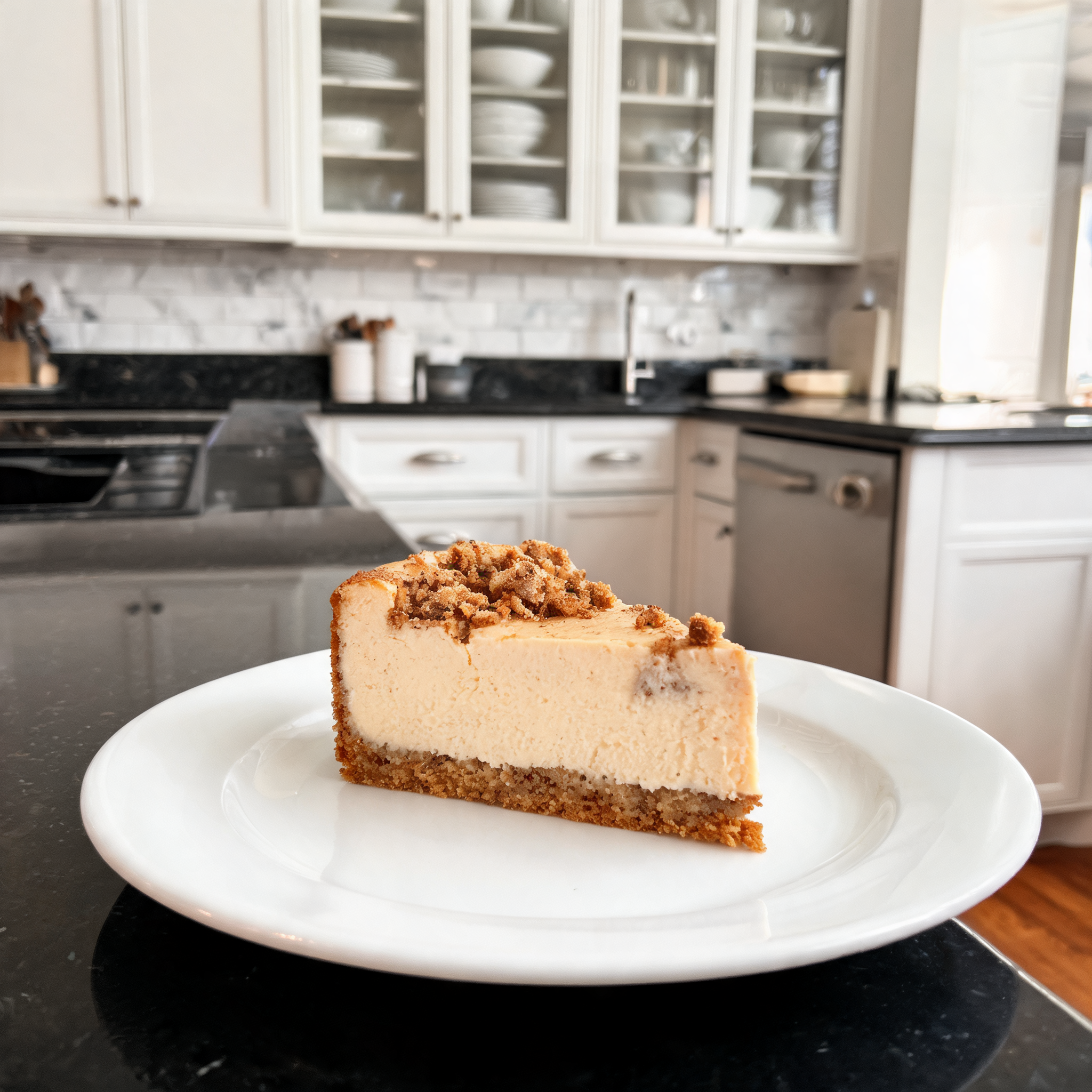 Cheesecake Proteica al Biscotto Speziato