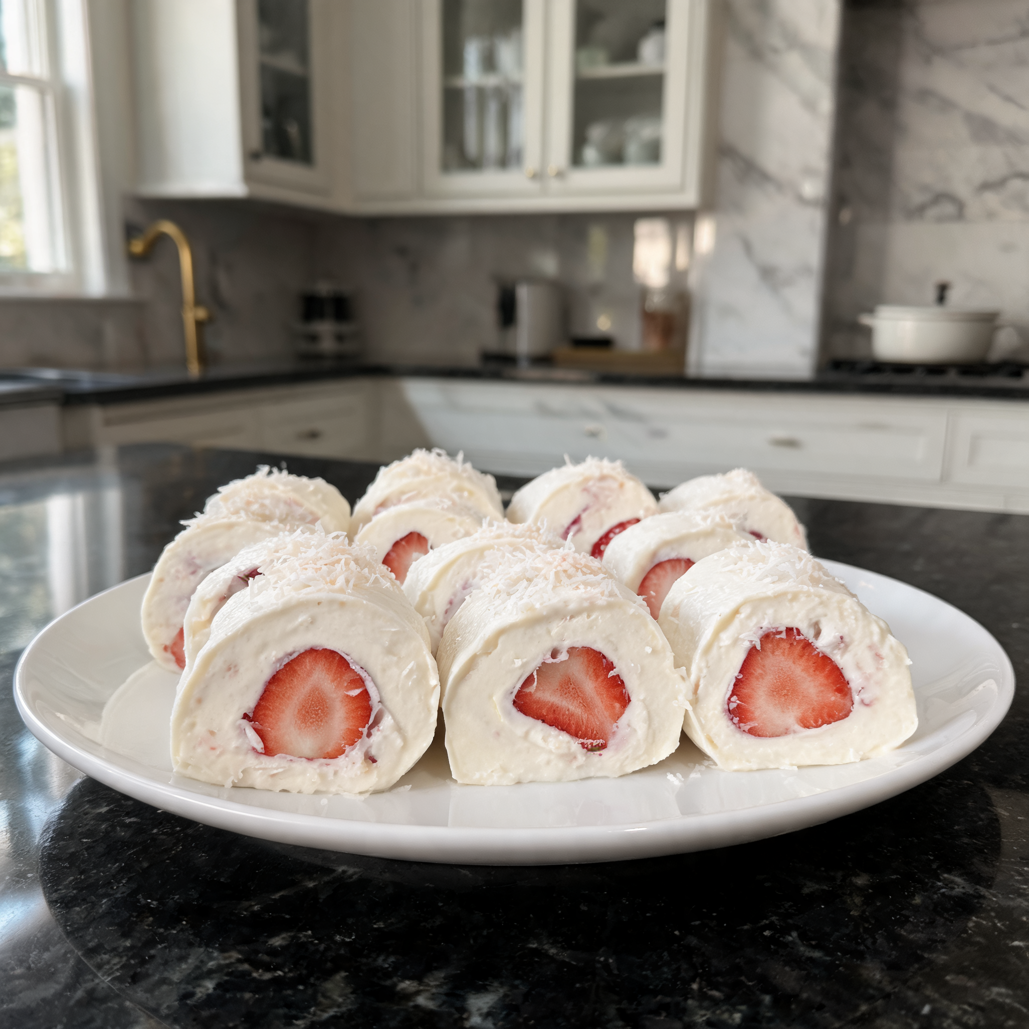 Rotolini Fragola e Yogurt: Merenda Proteica per Piccoli Chef