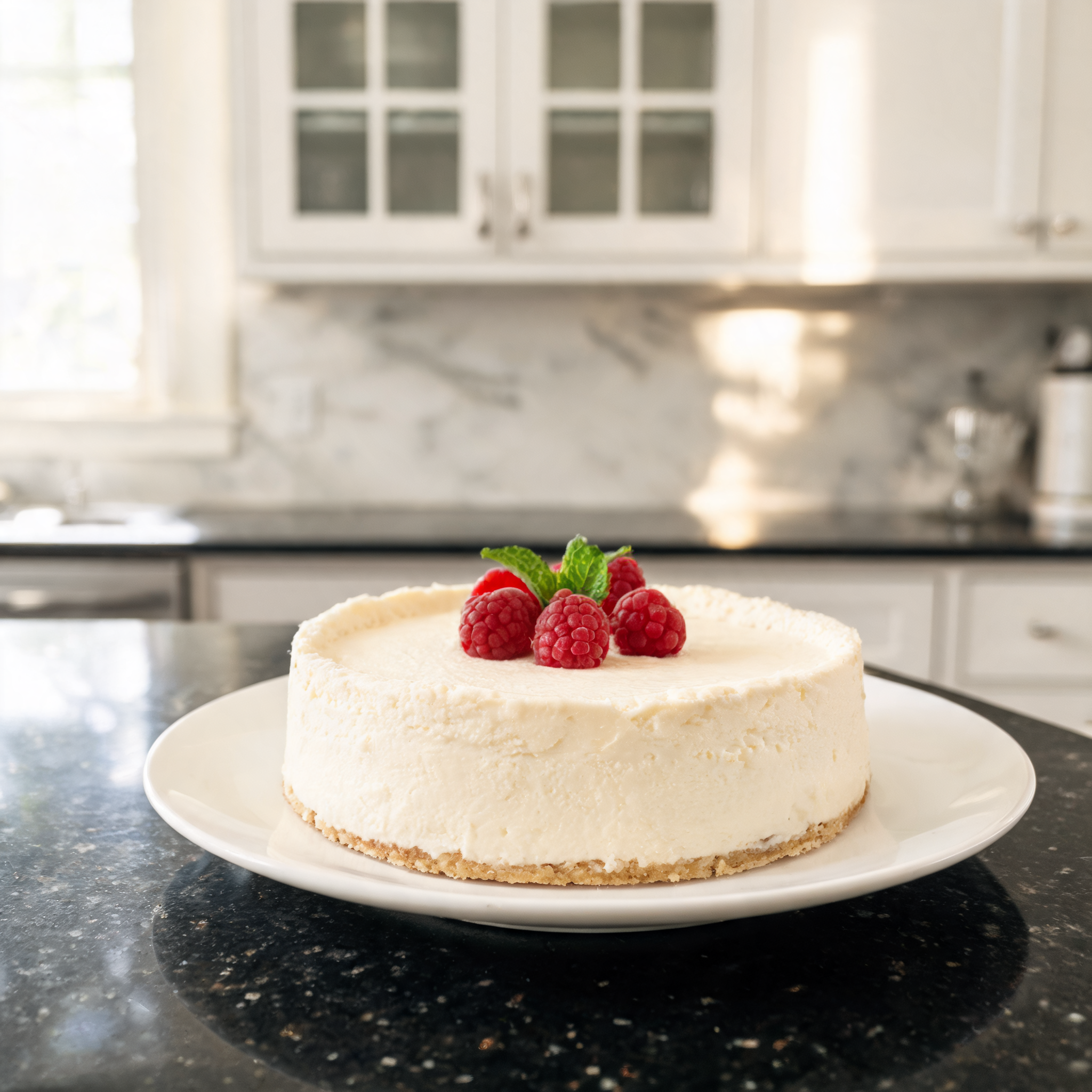 Cheesecake di ricotta golosa (senza forno!)