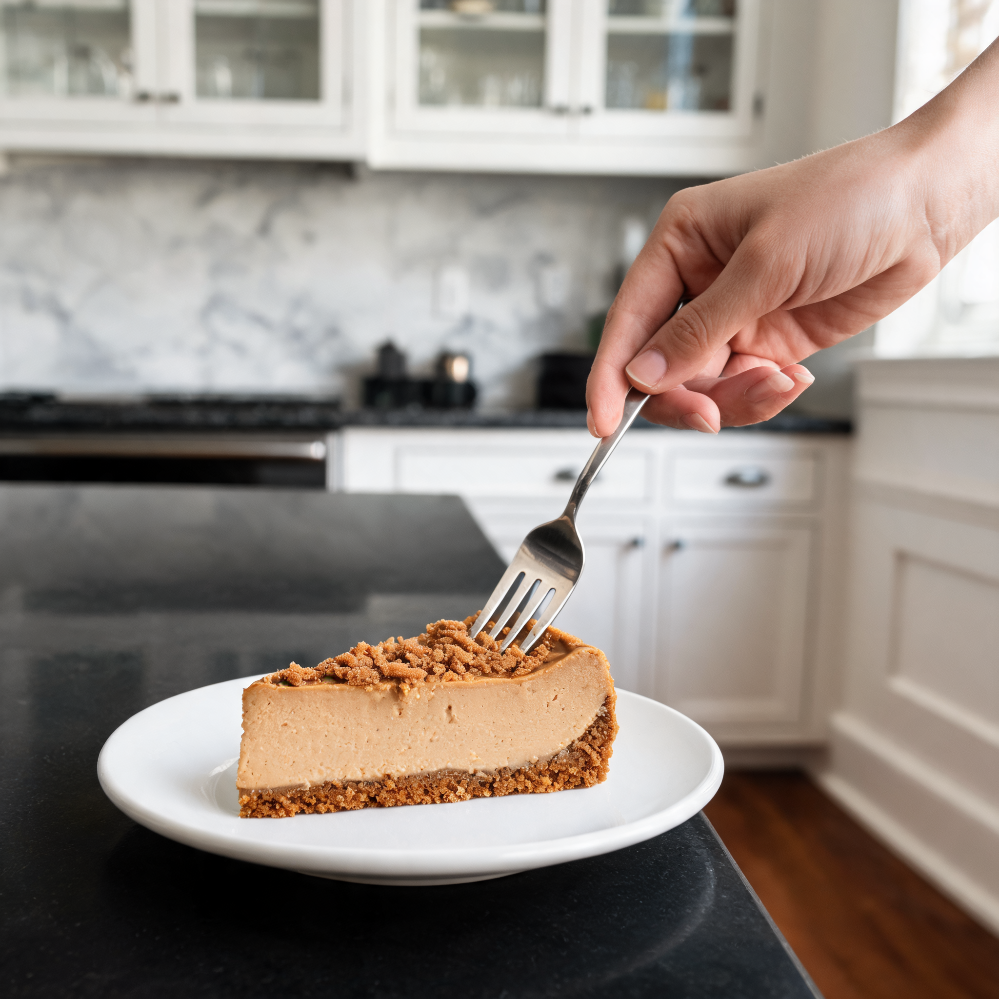 Cheesecake Speculoos Proteico - Il Dolce che Non Ti Tradisce