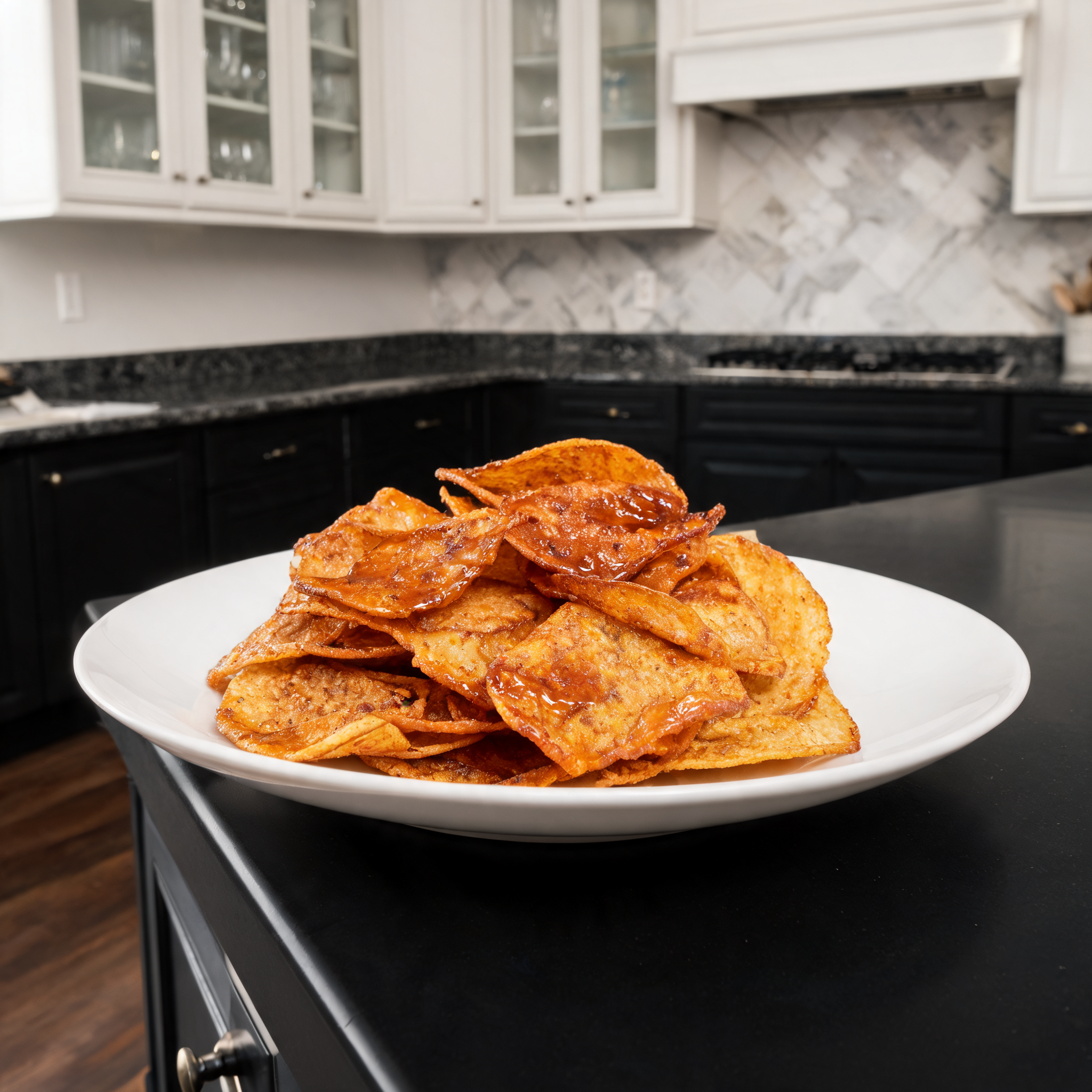 Chips Croccanti BBQ al Miele - Leggere e Golose