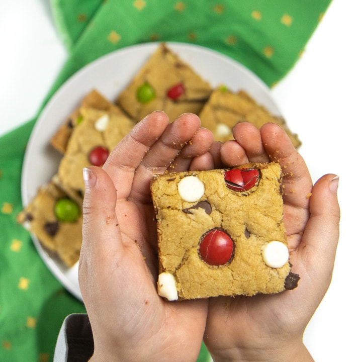 Barrette di biscotti di Natale (sane + facili!)