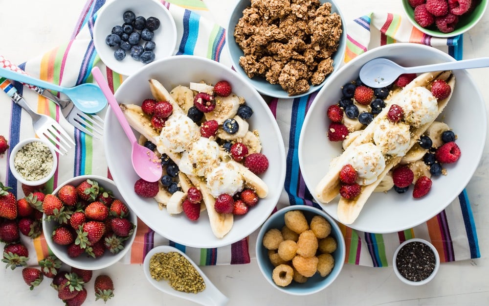 Colazione a base di banane