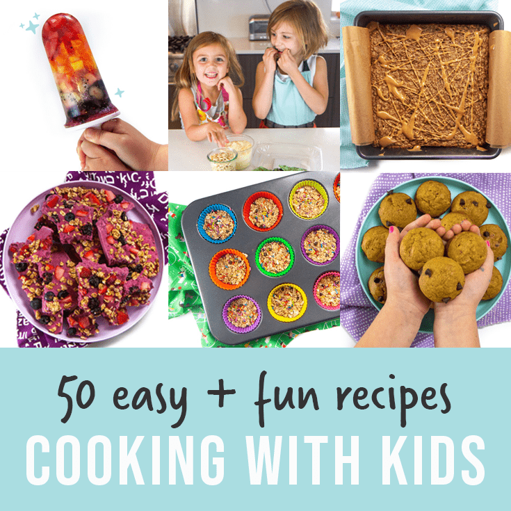Cucinare con i più piccoli + i bambini (50 ricette facili)